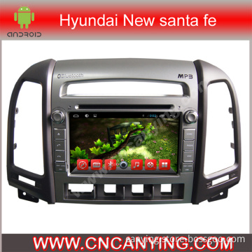 Car DVD Player for Pure Android 4.2.2 Car DVD Player with A9 CPU Capacitive Touch Screen GPS Bluetooth for Hyundai New Santa Fe (AD-7031)